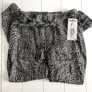 REWASH- LEOPARD PRINT JOGGERS